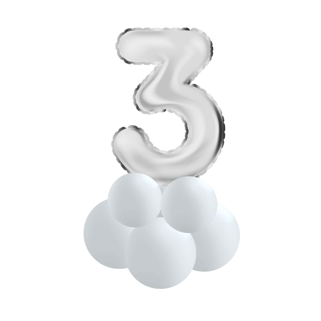 Design Your Own Short Number Centerpiece