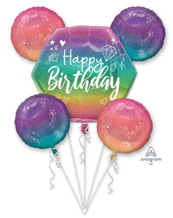 Birthday Sparkle Gems Bouquet Kit
