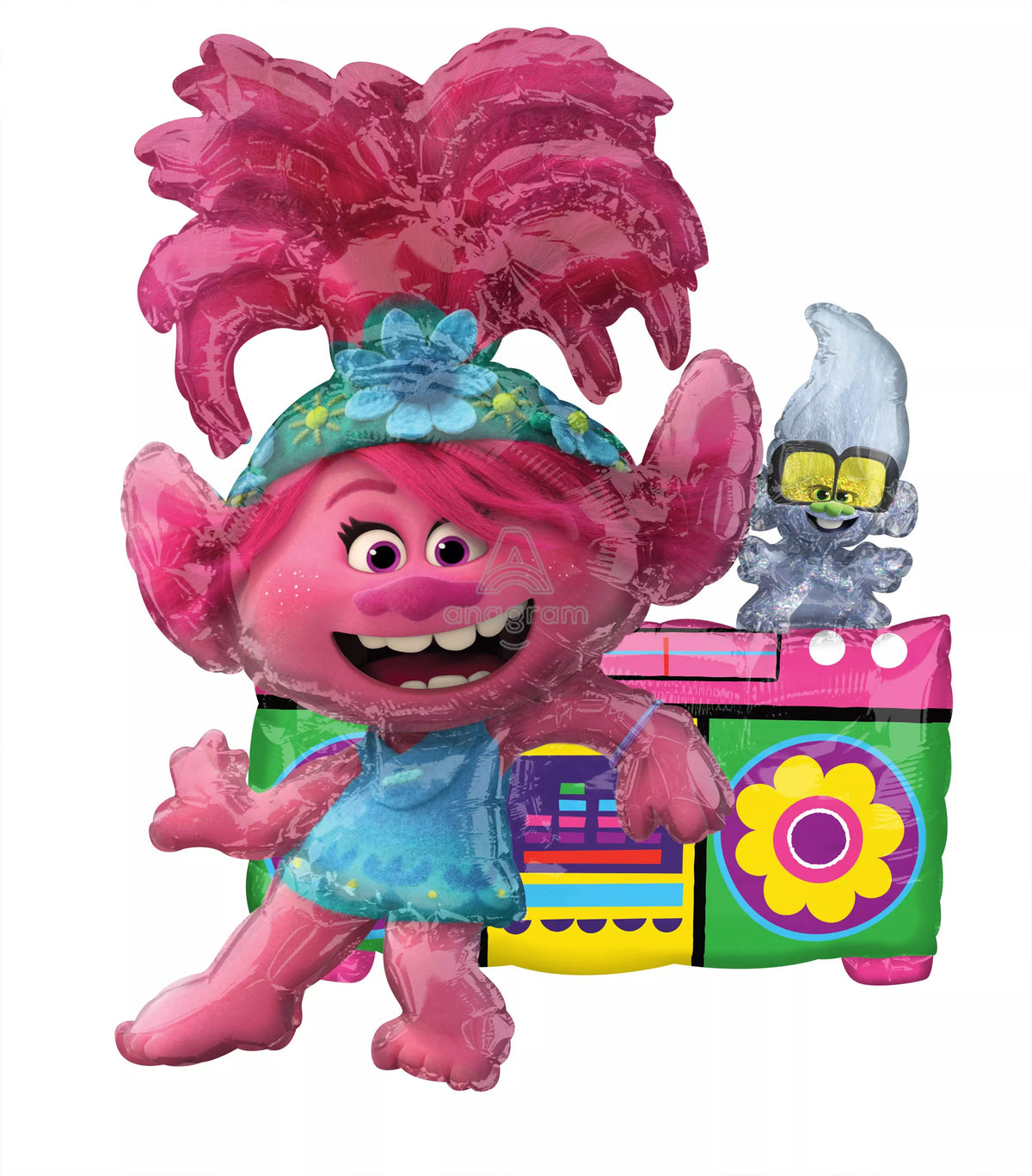 Trolls World Tour Poppy Table Balloon (23 Inch)