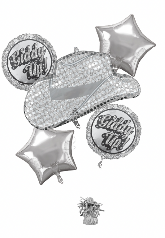 Rhinestone Disco Cowboy Bouquet Kit