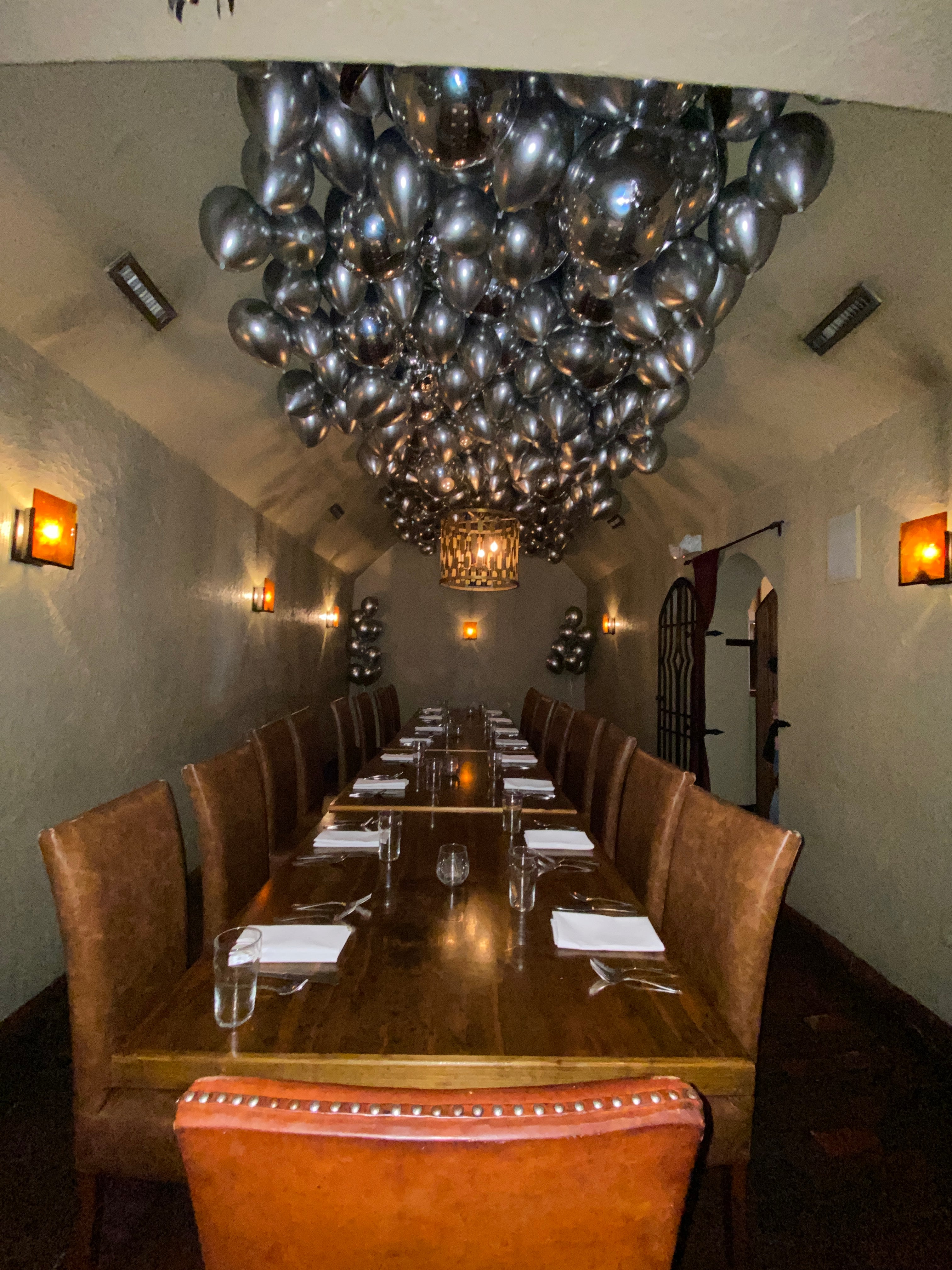 Black White Balloons Hotel Celebration Surprise Charleston Delivery