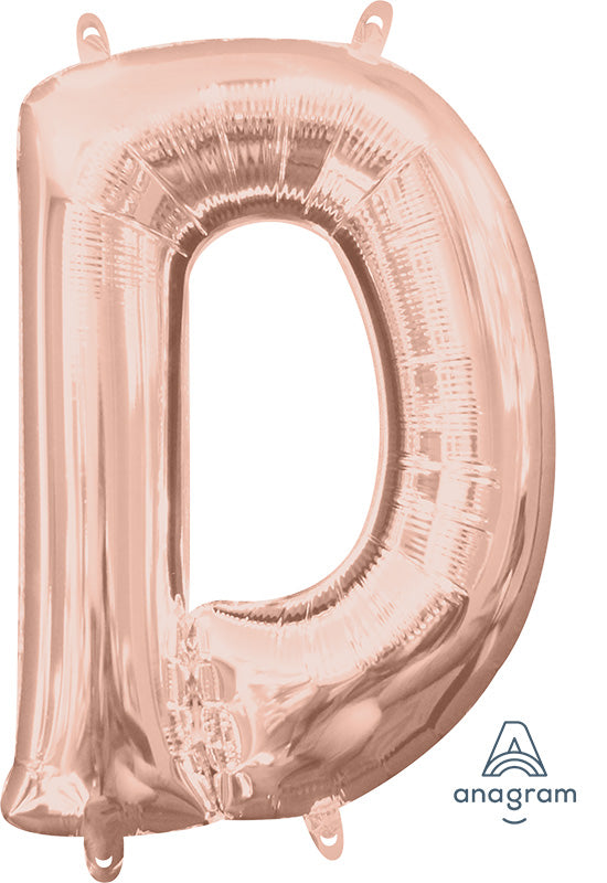 Air-Filled, Non-Floating Small Print Letters (16 Inch)