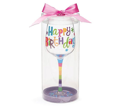 Birthday Wine Glass Gift