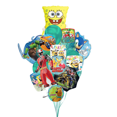 80's to y2k Nostalgic Cartoon Balloons