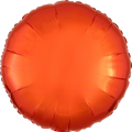 Orange Circle Balloon (18 Inch)