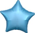 Pastel Blue Star 18" Foil Balloon