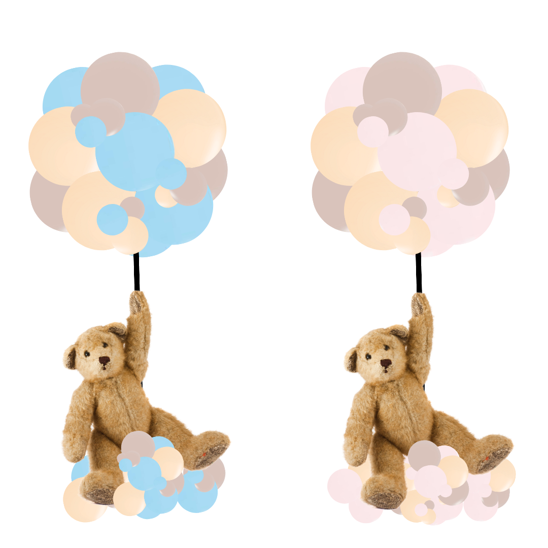 Baby Shower Teddy Bear Gift Centerpiece