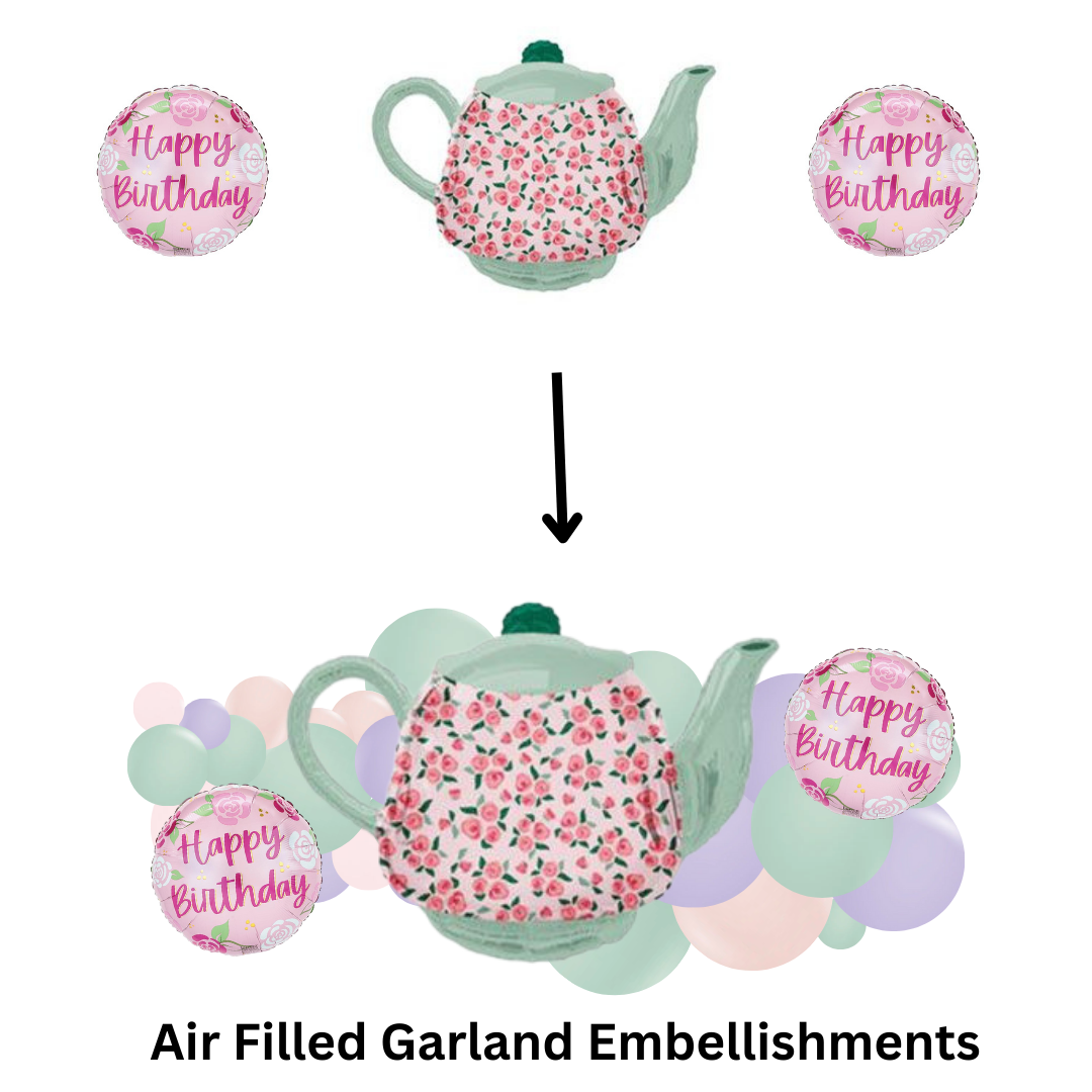 Muted Tea Party Garlands
