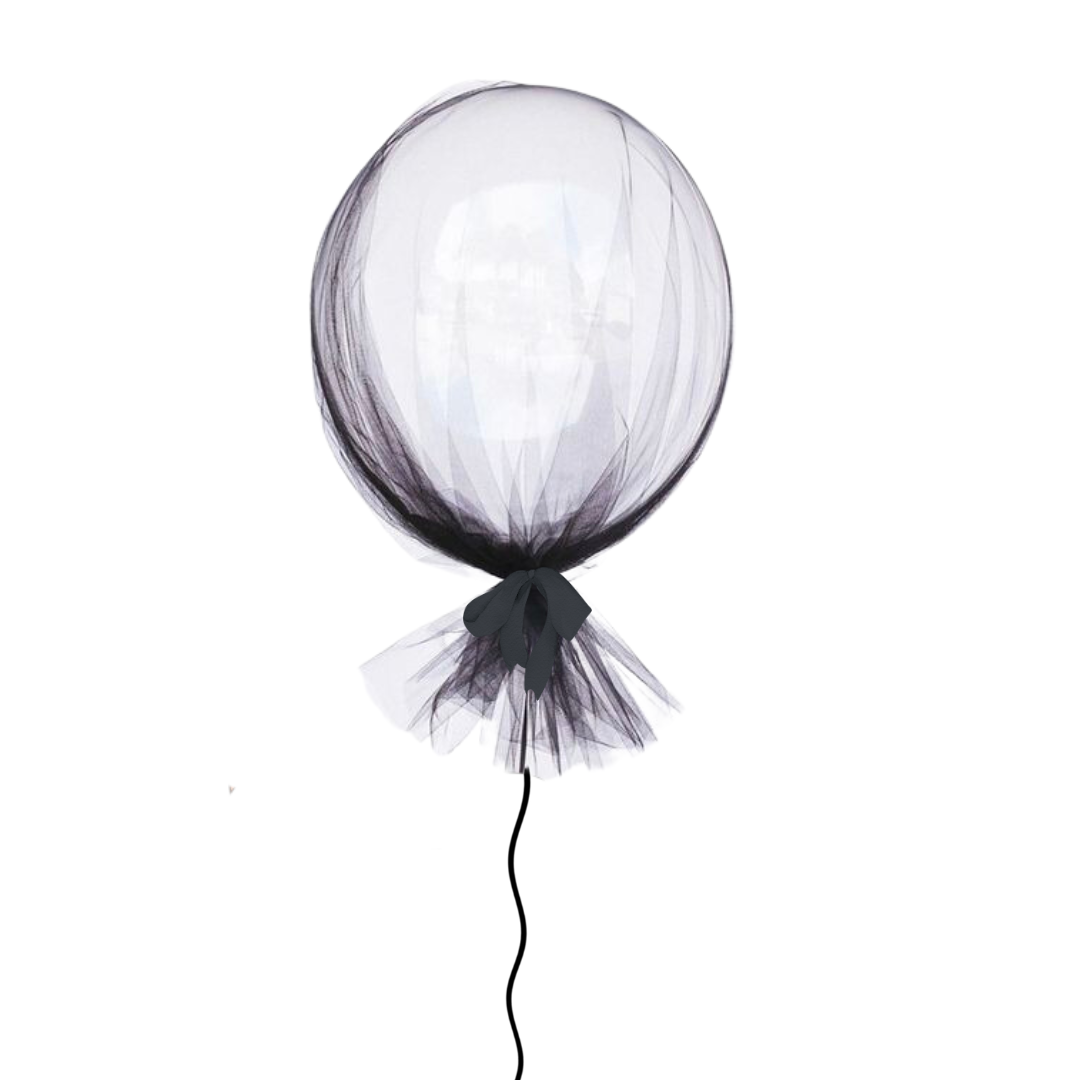 Tulle Covered Giant Gift Balloon