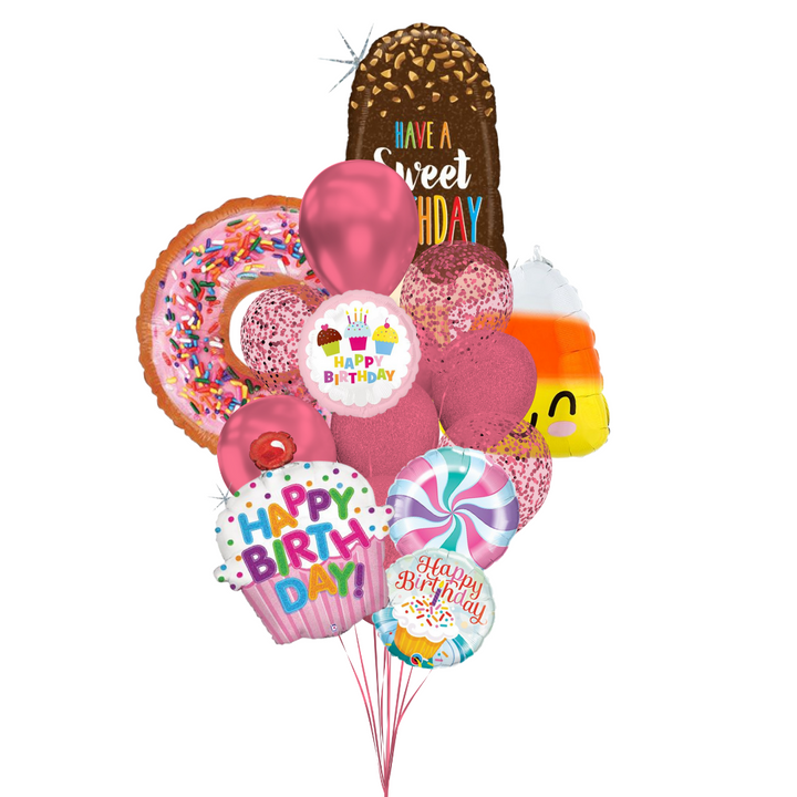 Candy Sweets Birthday Staff Designed Bouquet