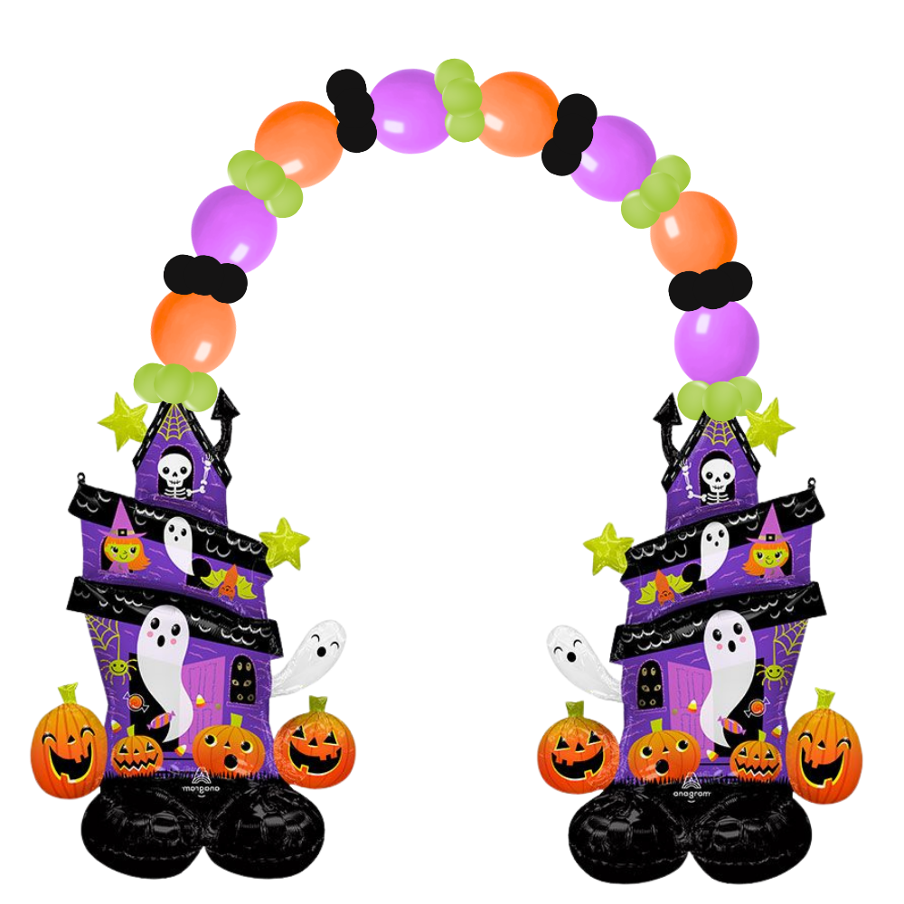 Haunted House Halloween Single Door Linking Arch