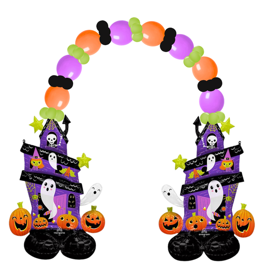 Haunted House Halloween Single Door Linking Arch