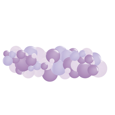 Monochromatic Lilac-Lavender Garlands