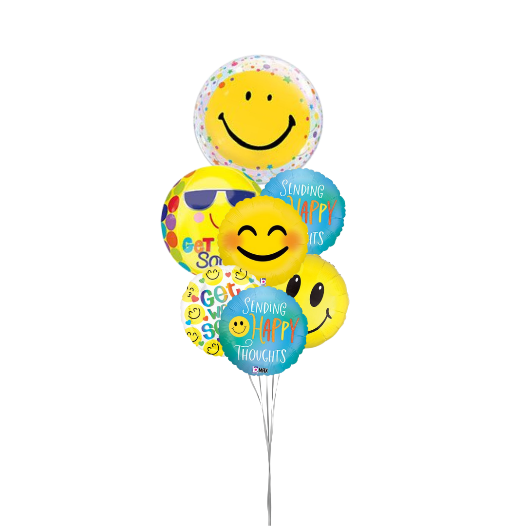 Sending Happy Thoughts Hospital Balloon Bouquet