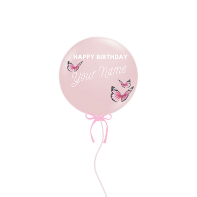 Customized Butterfly Birthday Gift Balloon