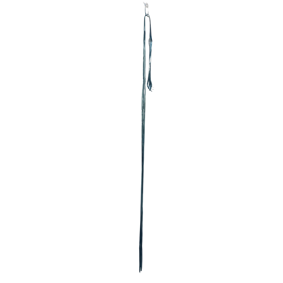 Light Blue Hanging Streamer Balloon Tails