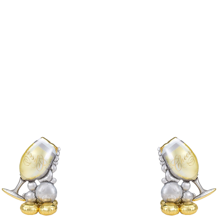 Giant Champagne Glass Airloonz Balloon (49 Inch)