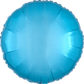 Vibrant Blue Round 18" Foil Balloon
