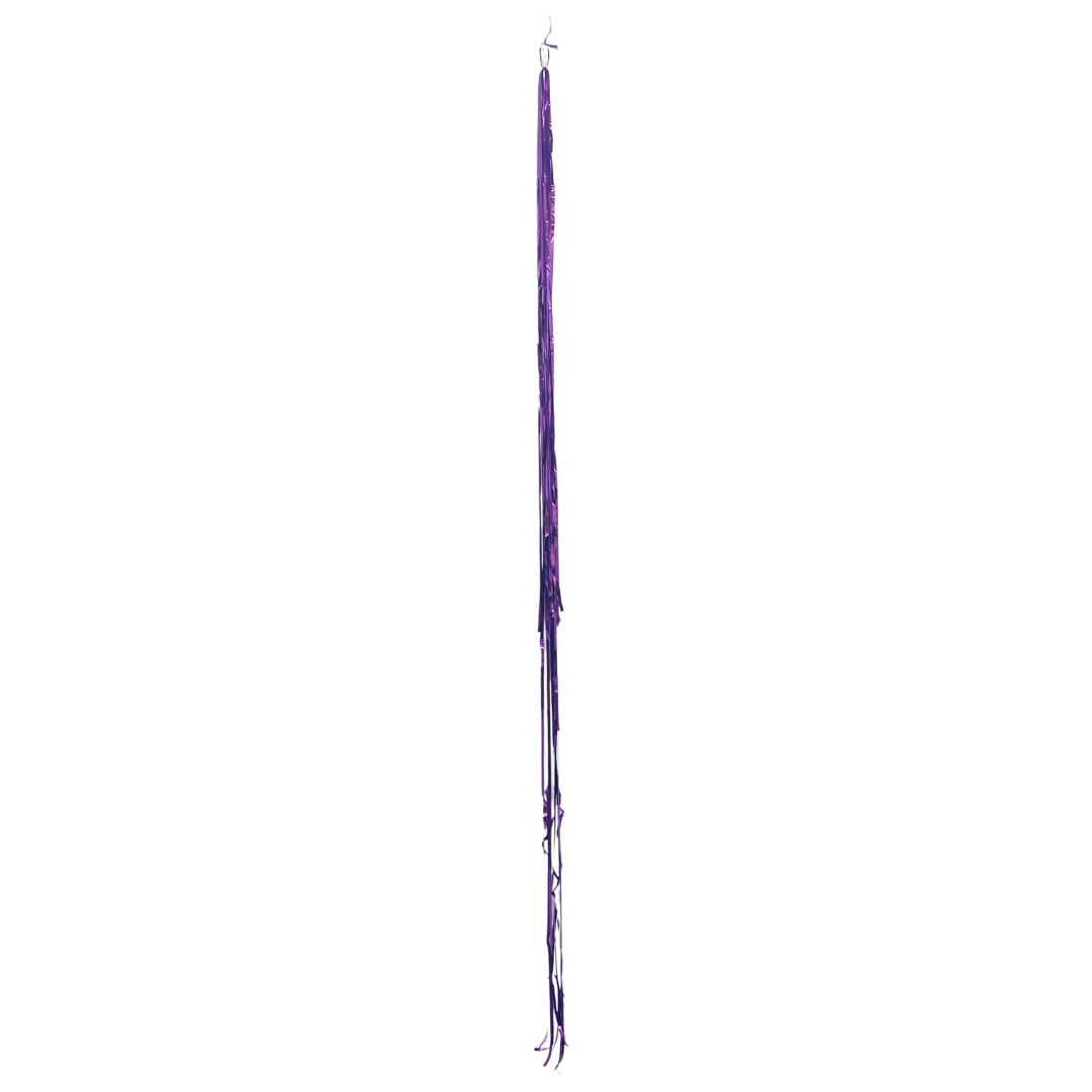 Violet Hanging Streamer Balloon Tails