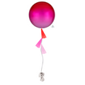 Red and Pinks Ombre Tasseled Orb