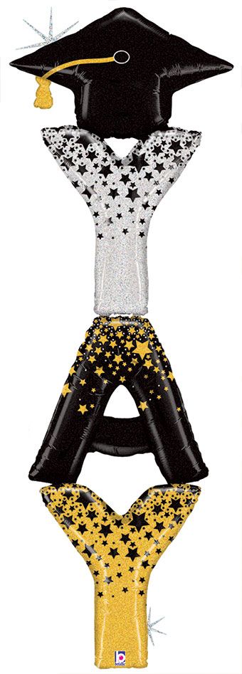 YAY Grad Stacker Balloon 6&