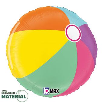 Summer Beach Ball Foil Balloon