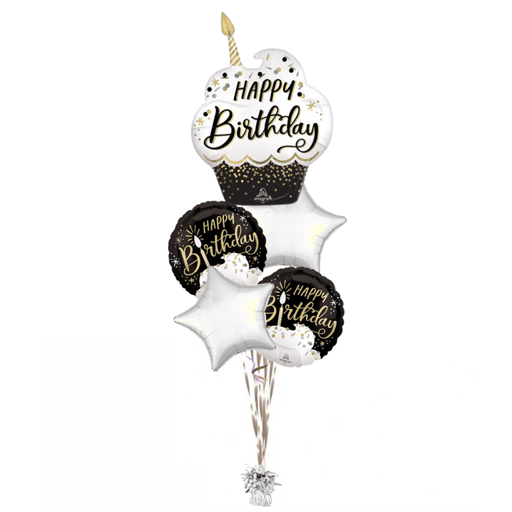 Satin Birthday Wishes Balloon Kit