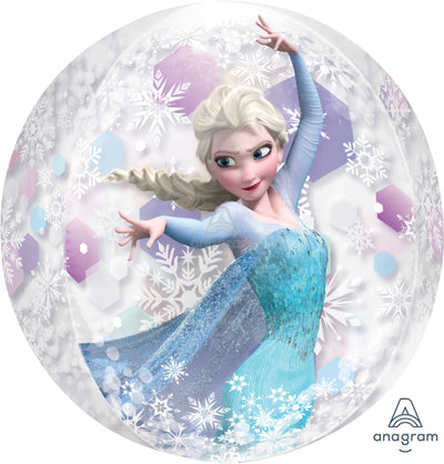 Frozen Snowflakes Orbz Balloon (22 Inch)