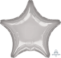 Silver Star Balloon (18 Inch)