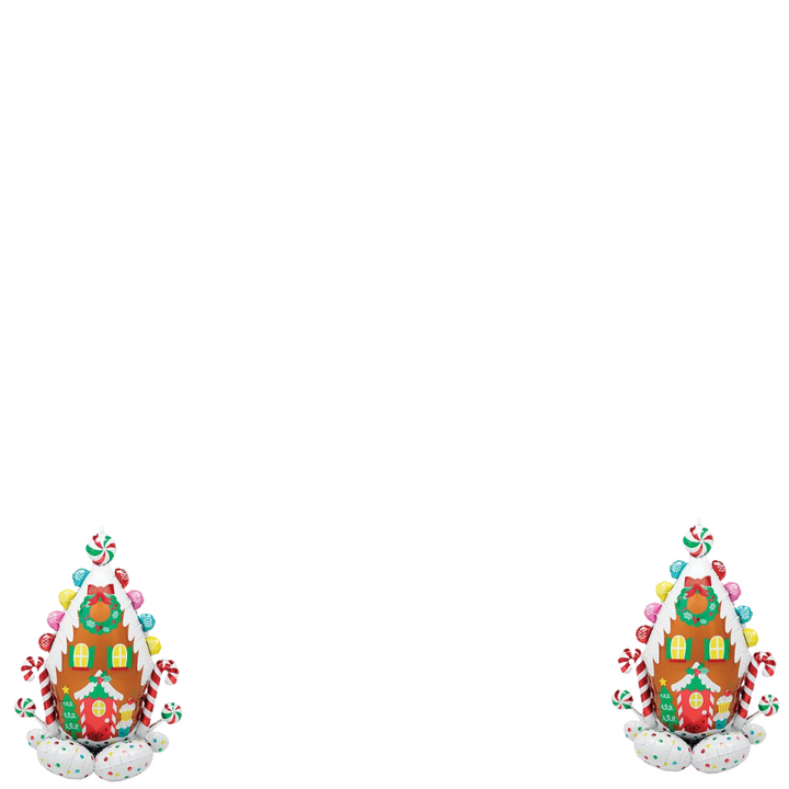 Airloonz gingerbread House 51" Foil Balloon