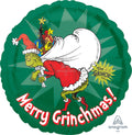 Vintage Merry Grinchmas Balloon (18 Inch)