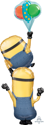 Giant Minions Stacker Airwalker Balloon (61 Inch)