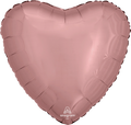 Rose Gold Solid Jumbo Foil Heart Balloon (36 Inch)