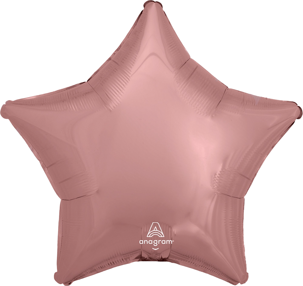 Rose Gold Star 18" Foil Balloon