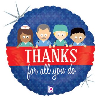 Thanks For All You Do Medical Balloon (18 Inch)