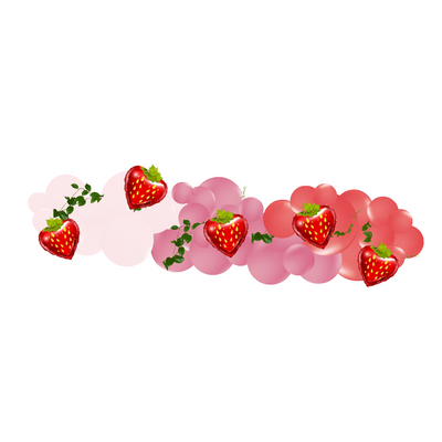 Sweet Strawberries Luxury Garland