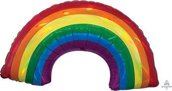 Iridescent Rainbow Balloon (34 Inch)