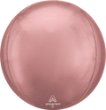 Jumbo Rose Gold Solid Orbz 21" Foil Balloon