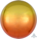 Yellow-Orange Ombre Orbz Balloon (16 Inch)