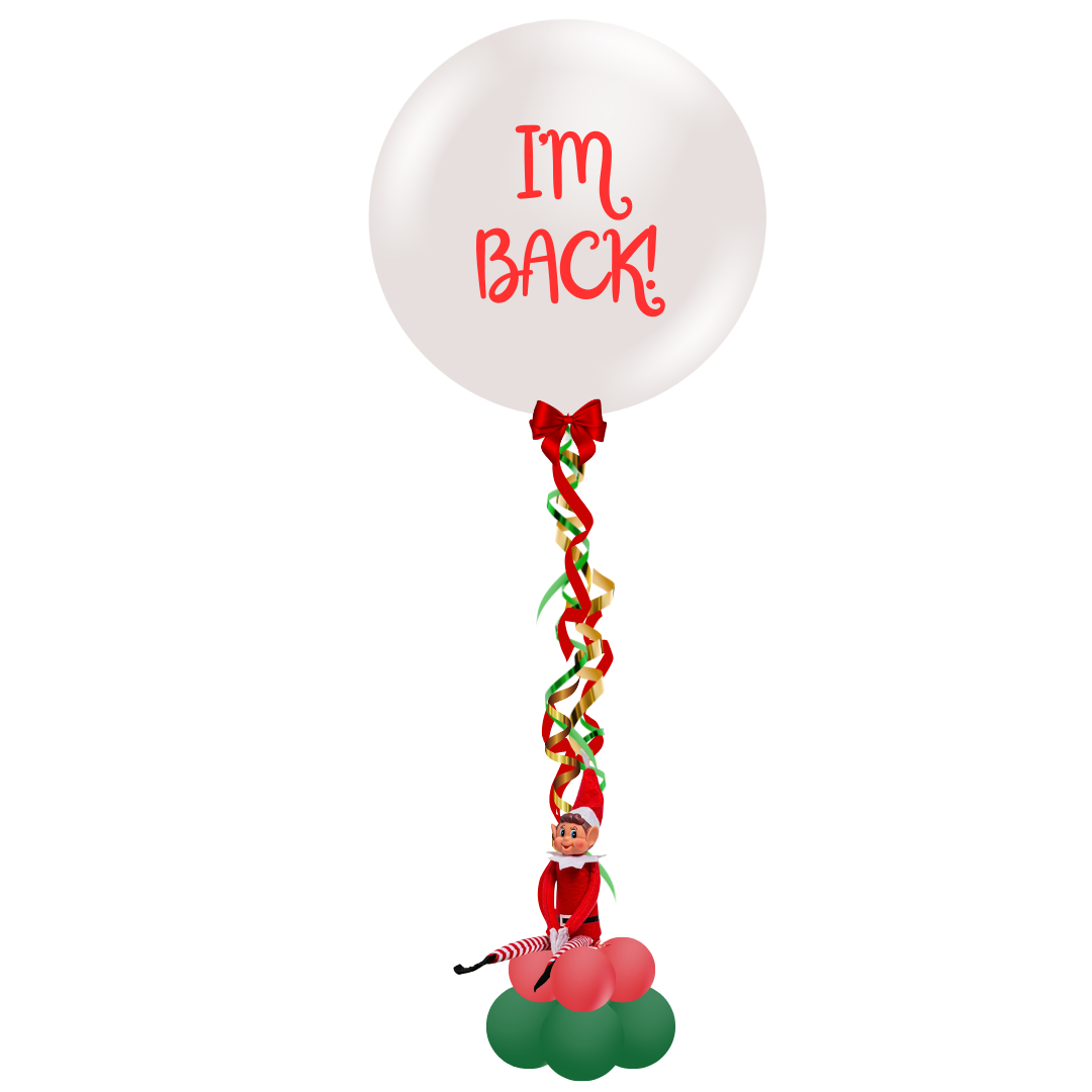 I'm Back! Naughty Elf Giant Balloon