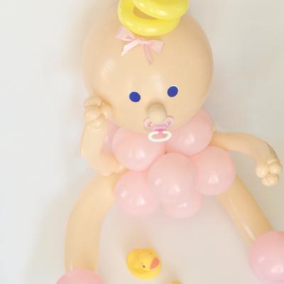 Twisted Binky Baby Gift Balloon