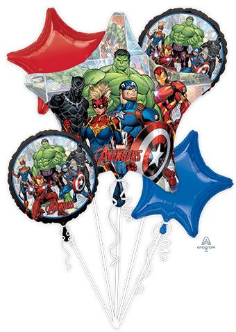 Marvel Avengers Balloon Bouquet – Charleston Balloon