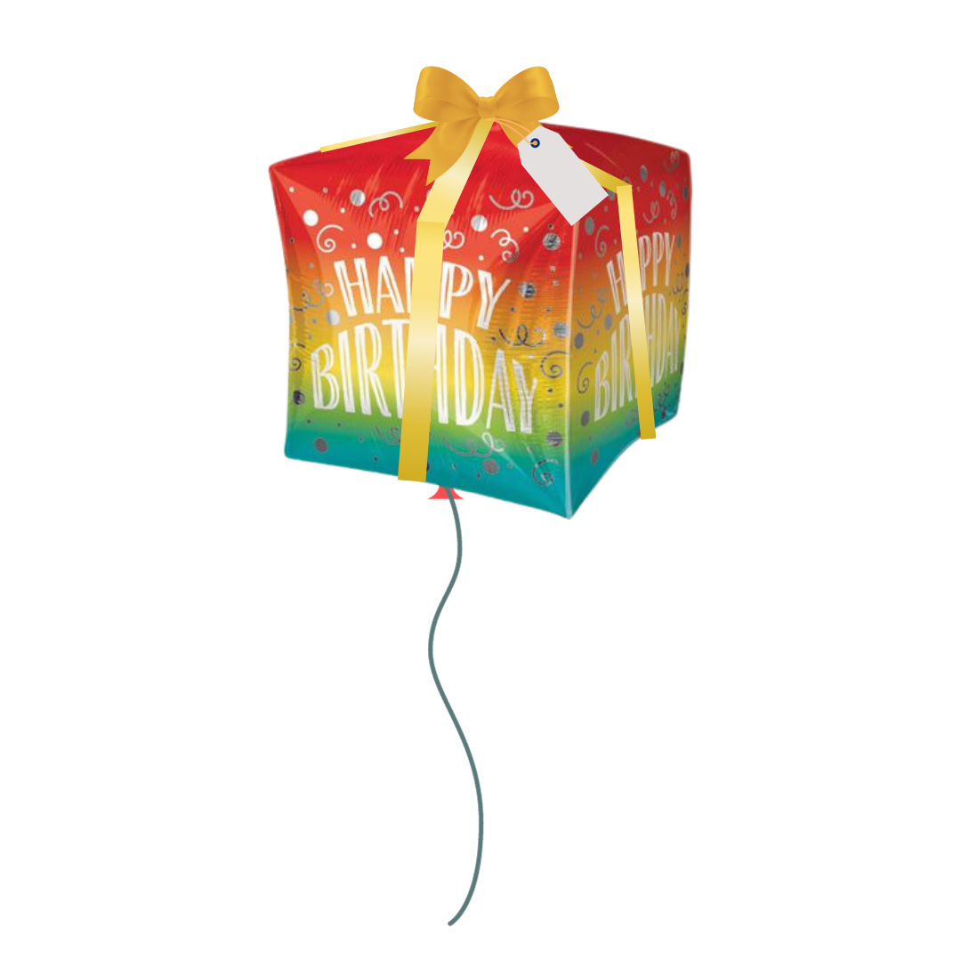 Happy Birthday Present Gift Balloon