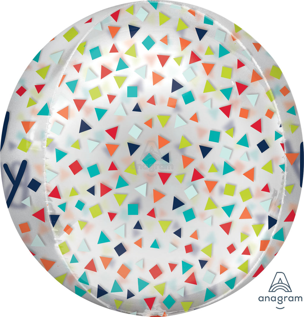 Happy Birthday Reason to Celebrate Orbz Balloon (16 Inch)