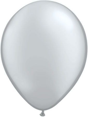 Medium 16" Metallic Silver