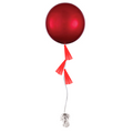 Red Tasseled Orb