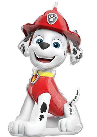 LRG SHP PAW PATROL MARSHALL 33" (PKG)