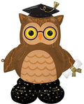 Airloonz Graduation Wise Owl 51" Foil Balloon