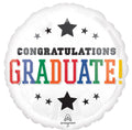 Congrats Graduate! Stars Jumbo Balloon