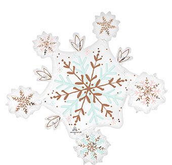 Satin Winter Wonderland Snowflake (32 Inch)